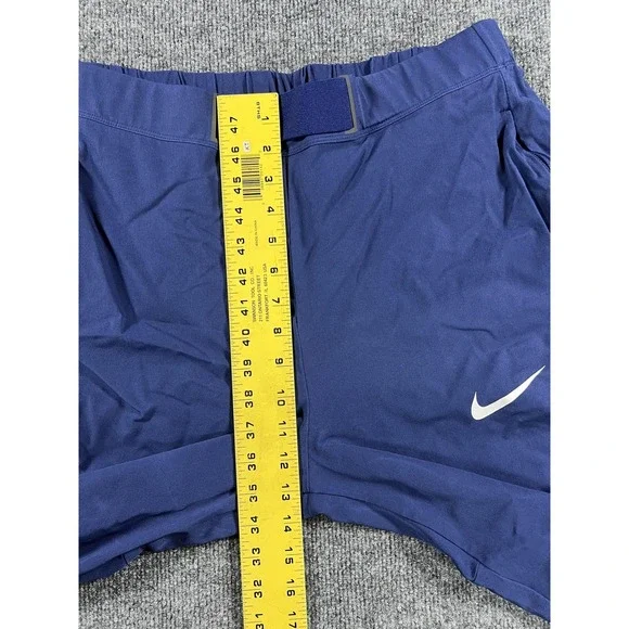 Nike Pants Mens LT Pro Elite Podium Blue Track Field Running Pants AO8872 492